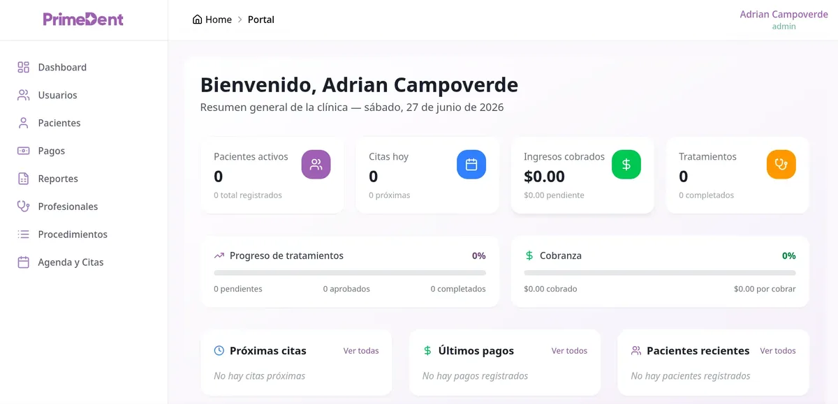 Sistema de Clínica Dental